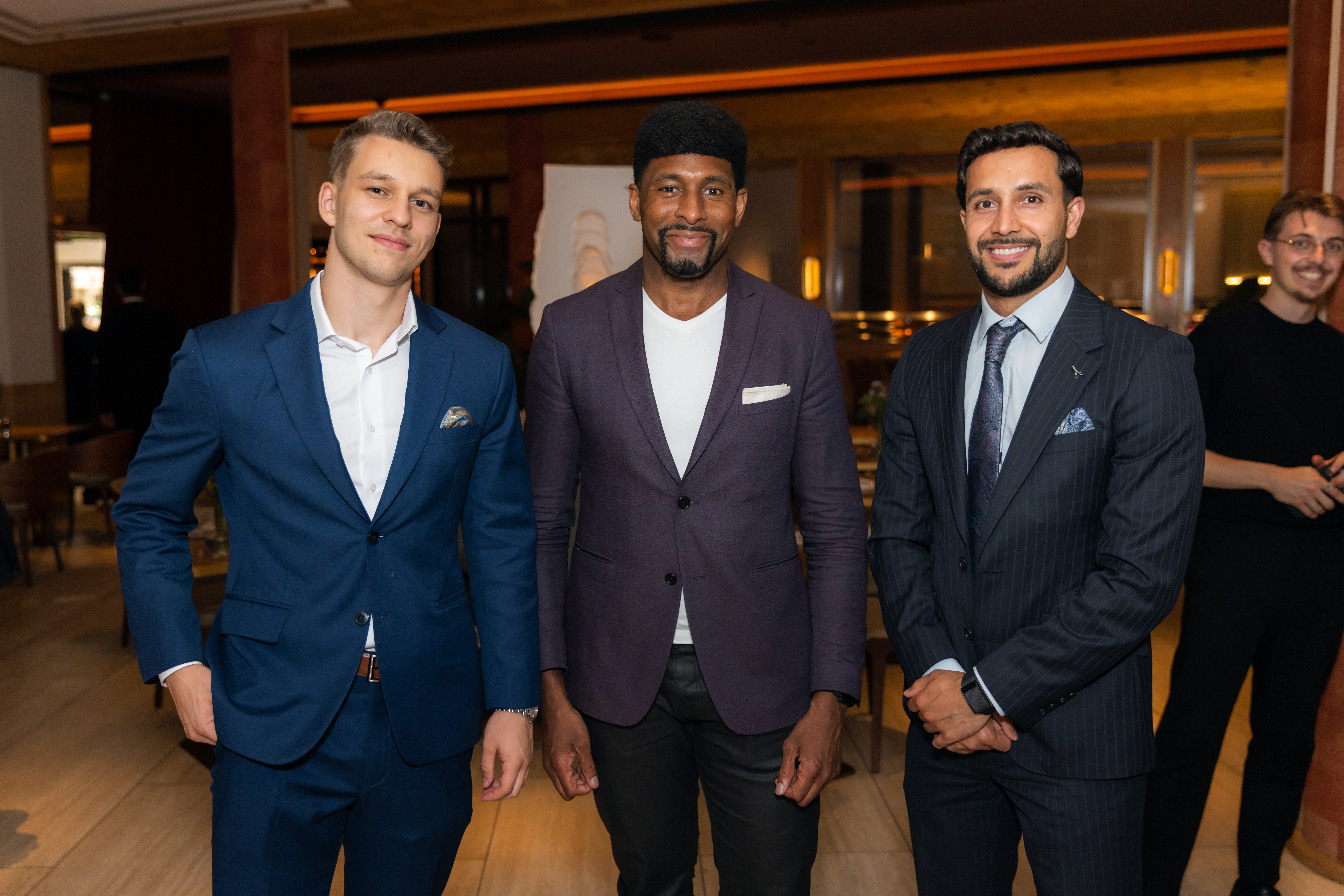 Jonathan Moeller with partners